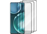 Cadorabo 3X Pellicola Protettiva Per Honor Magic 4 3D In Crystal Clear Pellicola Protettiva Temperata Blindata Per Schermo