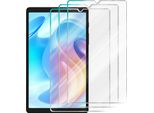 Cadorabo 3X Pellicola Protettiva Per Realme Pad Mini In Crystal Clear Pellicola Protettiva Temperata Blindata Per Schermo