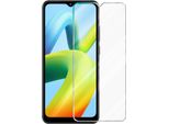 Cadorabo 3X Pellicola Protettiva Per Redmi A1 / A2 In Crystal Clear Pellicola Protettiva Temperata Blindata Per Schermo