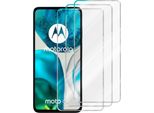 Cadorabo 3X Pellicola Protettiva Per Motorola Moto G52 / G82 In Crystal Clear Protezione Dello Schermo Temperato Vetro Blindato