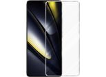 Cadorabo Pellicola Protettiva Per Xiaomi Poco F6 In Crystal Clear Pellicola Protettiva Temperata Blindata Per Schermo