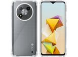 Custodia Cadorabo Per Zte Blade A73 5G In Full Transparent Custodia Protettiva In Tpu Flessibile Silicone Cover Cover Telefono Cellulare