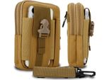 Custodia Tattica Per Cellulare -Molle- Custodia Edc Per Nokia 7 2017 Con Tracolla - Porta Cellulare Cover Militare Custodia Da Cintura Max. 6,7 Pollici