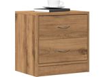 Vidaxl Comodino Rovere Artisan 40X30X40 Cm Materiale A Base Di Legno