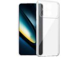 Custodia Cadorabo Per Xiaomi Poco F6 Pro In Full Transparent Custodia Protettiva In Tpu Flessibile Silicone Cover Cover Telefono Cellulare