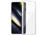 Custodia Cadorabo Per Xiaomi Poco F6 In Full Transparent Custodia Protettiva In Tpu Flessibile In Silicone Cover Cover Telefono Cellulare