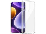Custodia Cadorabo Per Xiaomi Poco F5 In Full Transparent Custodia Protettiva In Tpu Flessibile In Silicone Cover Cover Telefono Cellulare