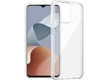 Custodia Cadorabo Per Zte Blade A73 4G In Full Transparent Custodia Protettiva In Tpu Flessibile Silicone Cover Cover Telefono Cellulare