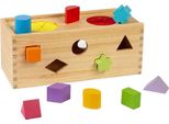 Bigjigs Scatola Dei Misteri In Legno Set Di Forme, 10Dlg.