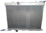 Radiatore In Alluminio Per Peugeot 206 Gti/Rc, Prestazioni Di Raffreddamento Ottimizzate, Robusta Struttura In Alluminio, Dimensioni Precise Per Il Montaggio