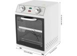 Sterilizzatore Ad Alta Temperatura, Potenza 600W, Capacità 8L, Bianco