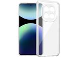 Cadorabo Custodia Per Xiaomi Redmi Note 14 Pro Plus 5G Custodia In Silicone Per Telefoni Cellulari [Tecnologia Che Non Ingiallisce Mai], Custodia Protettiva Resistente Ai Graffi E Agli Urti Completamente Trasparente