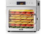 Disidratatore 8 Vaschette In Acciaio Inox 400W Per Frutta Secca