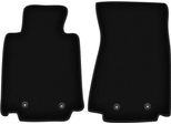 Wielganizator Tappetini Anteriori In Velluto Per Nissan 370Z (2009-2020, Coupé, Roadster) Neri, Set 2 Pz, Con Fissaggi