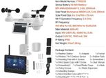 Stazione Meteo, Monitoraggio Wireless, A Energia Solare, YT60233