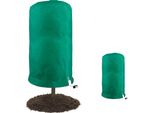 Coperta Antigelo Per Piante - - Cupola Antigelo Per Alberi Con Coulisse - Verde - Tessuto Non Tessuto - 80*100Cm