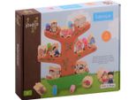 Johntoy Gioco Di Equilibrio In Legno Fien & Teun - Giocattolo Educativo 19 Pezzi