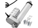 Attuatore Lineare Vevor 12 V, Motore Lineare Da 101,6 Mm Con 15 Mm/S, Attuatore Lineare Da 1000 N Con Protezione IP54 E Staffa Di Montaggio, Attuatori A Tecnologia Lineare Per Il Sollevamento Di Scrivanie, Sedie Reclinabili, Apriporta Per Finestre