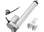 Attuatore Lineare Vevor 12 V, Motore Lineare Da 250 Mm Con 15 Mm/S, Attuatore Lineare Da 1000 N Con Protezione IP54 E Staffa Di Montaggio, Attuatori Tecnologici Lineari Per Il Sollevamento Di Scrivanie, Sedie Reclinabili, Apriporta Per Finestre