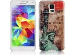 Cadorabo Cover Per Samsung Galaxy S5 / S5 Neo Cover Protettiva In Marrone Custodia Rigida Custodia Protettiva Per Telefono Cellulare Custodia Cover
