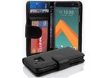 Cadorabo Custodia Per Htc One M10 In Nero Cover Posteriore Cellulare Protettiva Cover Libro Custodia Libretto Slot Per Schede