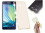 Cadorabo Custodia Per Samsung Galaxy A5 2015 Custodia Protettiva In Giallo Custodia Cover Tpu Silicone Strass Telefono Cellulare Etui
