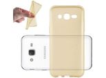 Cadorabo Cover Per Samsung Galaxy J3 2015 Cover Protettiva In Giallo Cover Protettiva Tpu Silicone Cover Custodia
