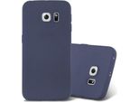 Cadorabo Custodia Protettiva Per Samsung Galaxy S6 Edge In Blu Custodia Del Telefono Cellulare Tpu Etui Cover Case