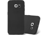 Cadorabo Custodia Protettiva Per Samsung Galaxy S6 Edge Custodia In Nero Telefono Cellulare Tpu Etui Cover Case