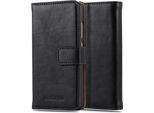 Cadorabo Cover Per Huawei P8 Lite 2015 Cover Protettiva In Nero Telefono Cellulare Cover Libro Custodia