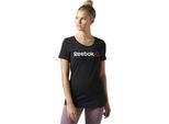 Reebok Magliette Linear Read Tee, BK6651, Taglia: 158