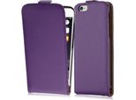 Cadorabo Custodia Per Apple Iphone 6 / 6S Custodia Protettiva In Viola Flip Custodia Del Telefono Cellulare Cover In Similcuoio