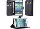 Cadorabo Cover Per Samsung Galaxy Win Cover Protettiva In Nero Custodia Per Cellulare Cover Chiusura Magnetica