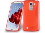 Cadorabo Custodia Protettiva Per Lg Optimus G Pro 2 Cover In Rosso Custodia Per Cellulare Tpu Custodia In Silicone