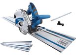 Scheppach PL55 Sega A Tuffo Incl. Guida 2X700Mm E Accessori | 1200W | Profondità Di Taglio 55Mm | Lama Ø160Mm 24Z | Sega Circolare A Tuffo Sega Circolare Portatile