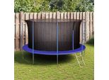Vidaxl Rete Di Sicurezza Per Trampolini Rotondi Da 3,96 M