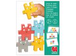 Jumbo Spiele Goula Gioco Impilabile Coniglio, Giocattolo Impilabile, Giocattolo In Legno, Giocattolo Per Bambini, Legno, 55243