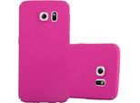 Cadorabo Custodia Protettiva Per Samsung Galaxy S6 In Rosa Custodia Rigida Per Telefono Cellulare Cover