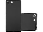 Cadorabo Cover Per Sony Xperia M5 Cover Protettiva In Nero Custodia Rigida Cover Per Telefono Cellulare
