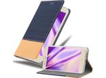 Custodia Cadorabo Per Huawei P10 Lite Custodia Protettiva In Blu Custodia Per Cellulare Custodia A Libro Cover