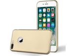 Cadorabo Custodia Protettiva Per Apple Iphone 7 Plus / 7S Plus / 8 Plus Custodia In Oro Telefono Cellulare Tpu Custodia In Silicone Custodia Cover