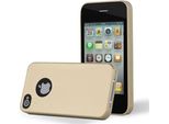 Cadorabo Custodia Protettiva Per Apple Iphone 4 / 4S In Oro Custodia Del Telefono Cellulare Custodia In Silicone Tpu Custodia Cover