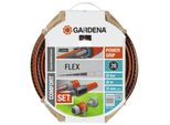 Tubo Flessibile Da Giardino Ø 15 Mm - 20 M + Lancia E Raccordi