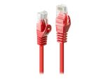 Lindy 48186 Basic Cat6 U/Utp Kabel, Rot, 7.50M