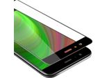 Cadorabo Pellicola Blindata Per Huawei P10 Lite Pellicola Protettiva In Nero A Schermo Intero Vetro Temperato Di Protezione Del Display
