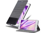 Cadorabo Custodia Per Samsung Galaxy A7 2016 Custodia Protettiva In Grigio Custodia Per Cellulare Custodia A Libro Cover