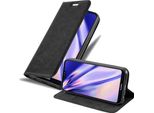 Cadorabo Cover Per Huawei P20 Lite 2018 / Nova 3E Cover Protettiva In Nero Custodia Per Cellulare Cover Chiusura Magnetica