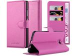 Cadorabo Custodia Per Samsung Galaxy A9 2016 Custodia Protettiva In Rosa Custodia Per Cellulare Cover Chiusura Magnetica