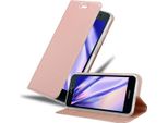 Cadorabo Custodia Per Cellulare Per Huawei Ascend P7 Custodia Protettiva In Rosa Cover Etui Book Case Booklet
