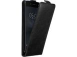 Cadorabo Cover Per Nokia 5 2017 Cover Protettiva In Nero Flip Case Custodia Per Telefono Cellulare Cover